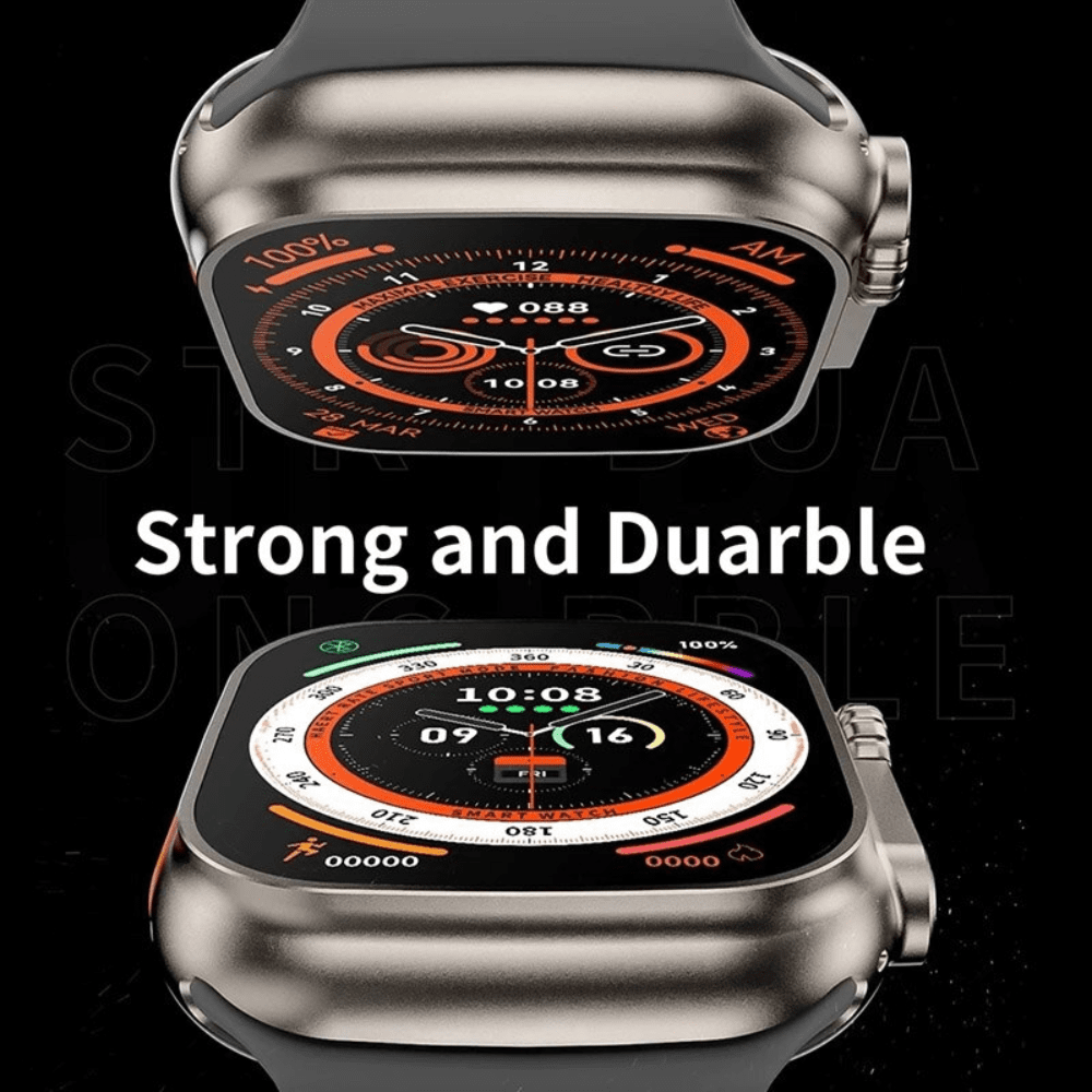 Series 8 Ultra Smartwatch USA Master Quality All Original on/off Logo- 1 year Warranty